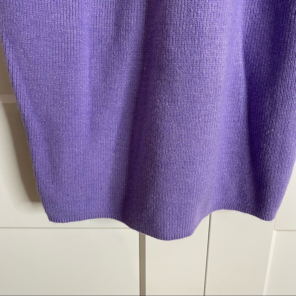 Mini Off-Shoulder Sweater Dress - Picture 6 of 8